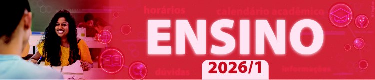 Banner Ensino 2026/1