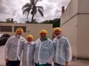 Avaliadores visitam empresa parceira da Engenharia Química nos estágios