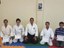 Sensei Raul José Vidal Junior e os novos faixa amarela
